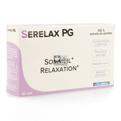 Serelax Pg Pharmagenerix Blister Caps 40
