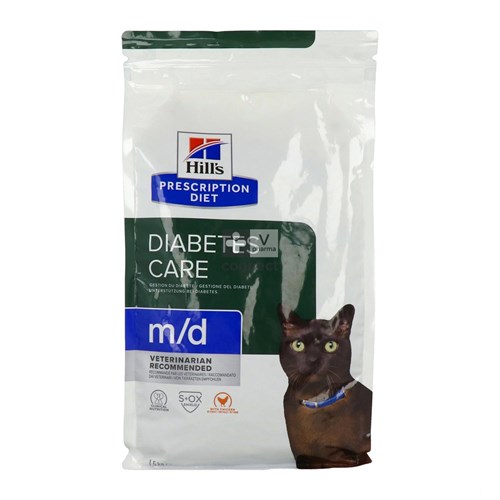 Hills Prescription Diet M/D Feline 1,5 Kg