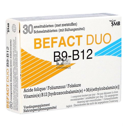 Befact Duo 30 Comprimés A Croquer