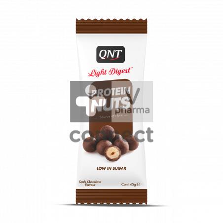 QNT Light Digest Protein Nuts Chocolat Noir 45 g