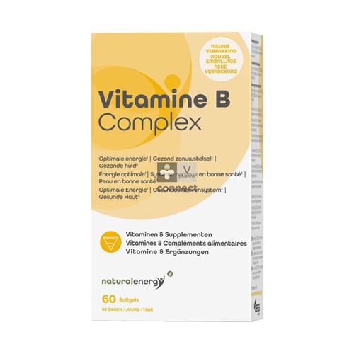 Natural Energy - Vitamine B Complex Caps 60