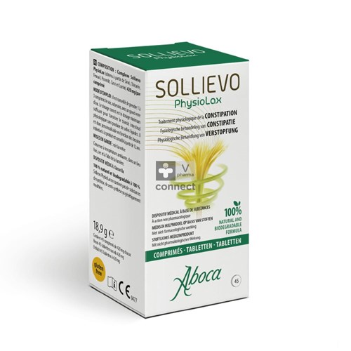 Aboca Sollievo Physiolax 45 Comprimés