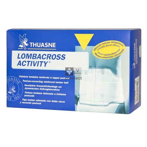 Ceinture Lombaire - Lombacross Activity  T1 - Blanc
