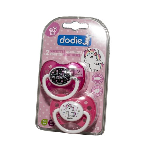 Dodie Sucette Duo Girly 6M+