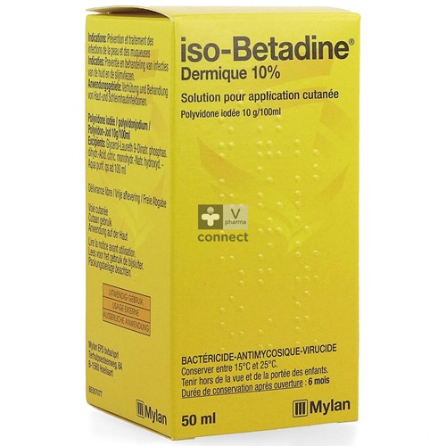Iso Betadine Dermicum 10% Opl Fl 50ml