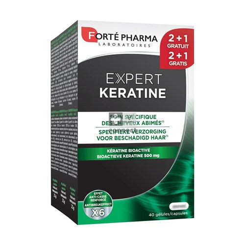 Forte Pharma Expert Keratine 120 Gelules Prix Promo