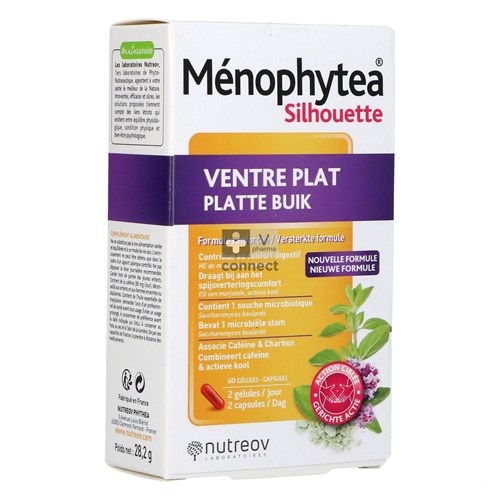 Menophytea Silhouette Ventre Plat 60 Comprimés