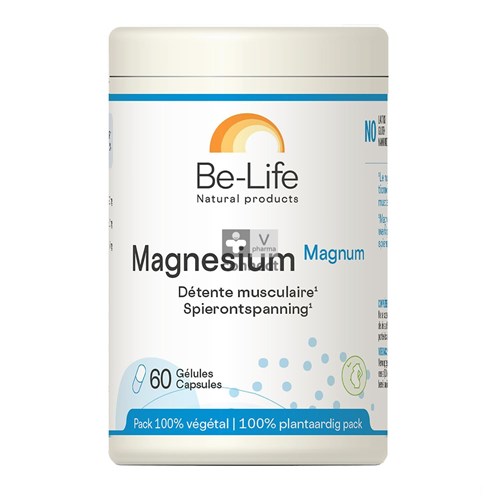 Be-Life Magnésium Magnum 60 Gélules
