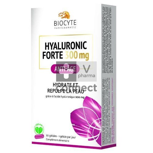 Biocyte Hyaluronic Forte 300 mg x 30 Capsules