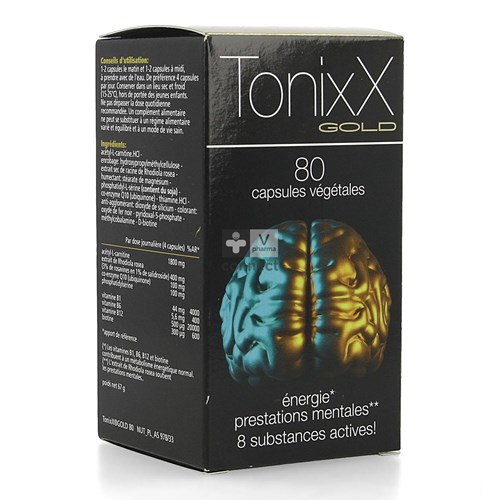 Tonixx Gold 80 Capsules
