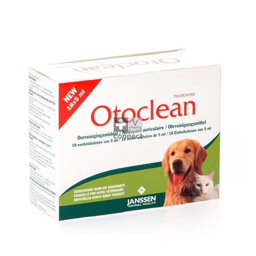 Otoclean Nettoyant Auriculaire 5 ml 18 Doses Unitaires