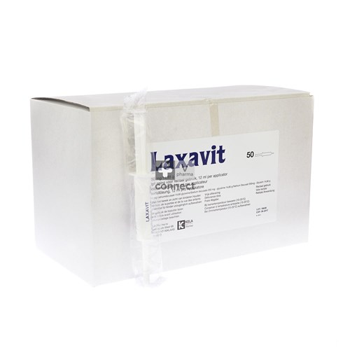 Laxavit Micro Enema Inj 50 X 12 ml