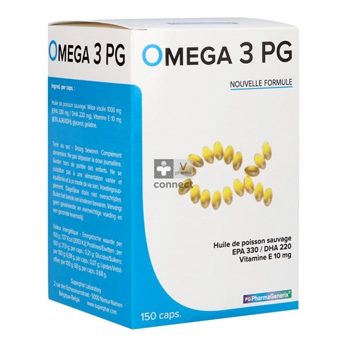 Pharmagenerix Omega 3 PG 150 Capsules