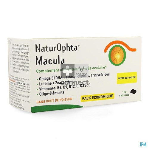 Naturophta Macula 180 tabletten