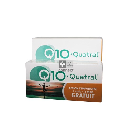 Quatral Q10 Capsules 2 x 84 + 2 x 28 Prix Promo