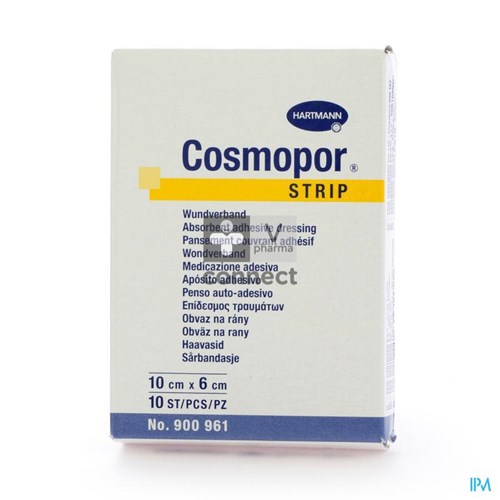 Cosmopor Strips 10 cm X 6 cm   Q.10