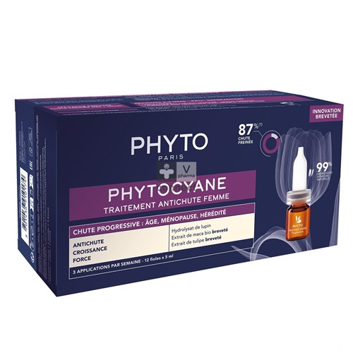 Phytocyane Chute Progressive 12 X 5 ml