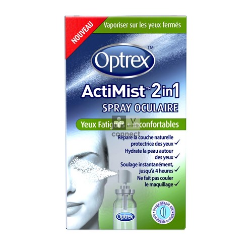Optrex Actimist Spray Oculaire Yeux Fatigués 10 ml