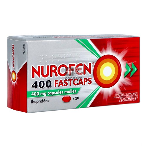 Nurofen 400 Fastcaps 20 capsules