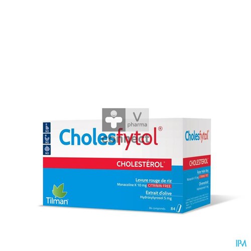 Cholesfytol 84 Comprimés Tilman