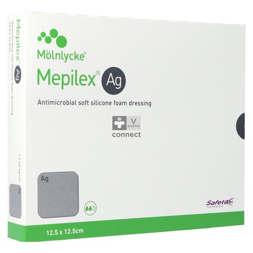 Mepilex Ag 12,5 x 12,5 cm 5 Pieces