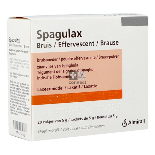 Spagulax  Effervescent Sachets  20 x 5 gr