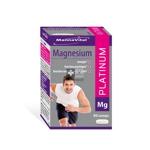 Mannavital Magnesium Platinum 90 Comprimés