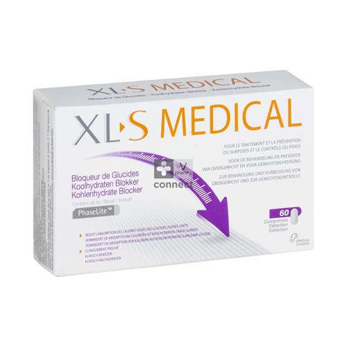 Xls Medical Bloqueur de Glucides 60 Comprimés