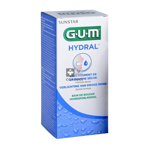 Gum Hydral Bain de Bouche 300 ml