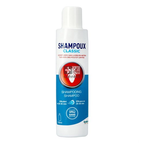 Shampoux Classic Shampoo A/luizen 150ml
