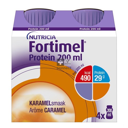 Fortimel Protein Caramel 4 x 200 ml