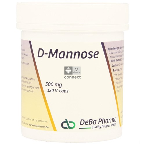 D-mannose 500mg V-caps 120 Deba