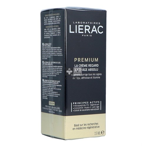 Lierac Premium Yeux Crème Regard Anti-âge Absolu 15 ml