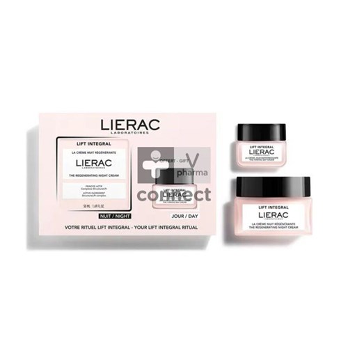 Lierac Coffret Lift Integral Crème Nuit 50 ml + Jour 20 ml