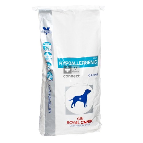 Royal Canin Veterinary Diet Canine Hypoallergenic DR21  14 kg