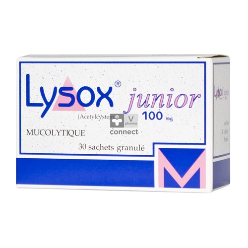 Lysox Junior granules 100 mg 30 Sachets