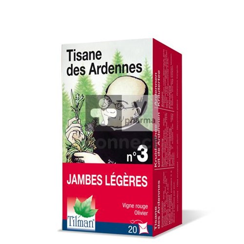 Tisane des Ardennes N.03 Jambes Légères 20 Infusions