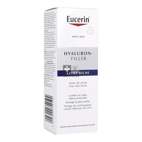 Eucerin Hyaluron Filler Extra Riche Soin de Jour 50 ml