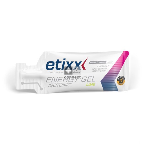 Etixx Isotonic Energy Gel Lime 40 g