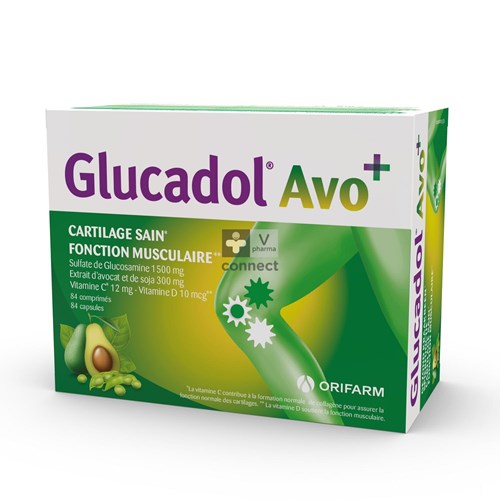 Glucadol Avo+ 28 Comprimés + 28 Gellules