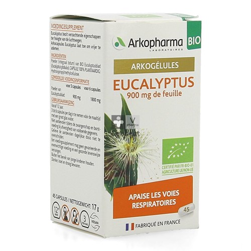 Arko Eucalyptus Bio 45 Capsules