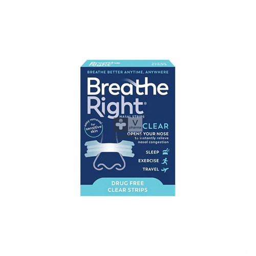 Breathe Right Strips 30 Bandelettes