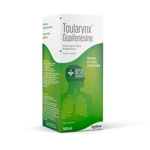 Toularynx Guaifenesine Sirop 180 ml
