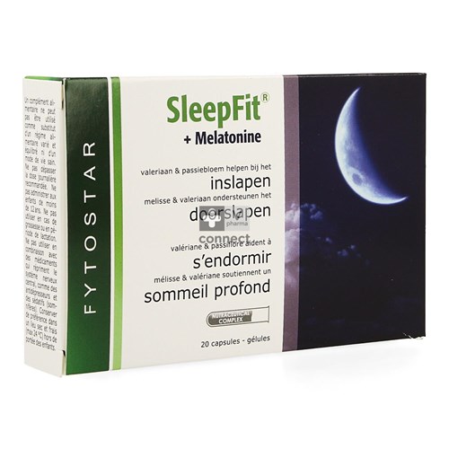 Fytostar Sleep Fit + Melatonine 20 Gélules