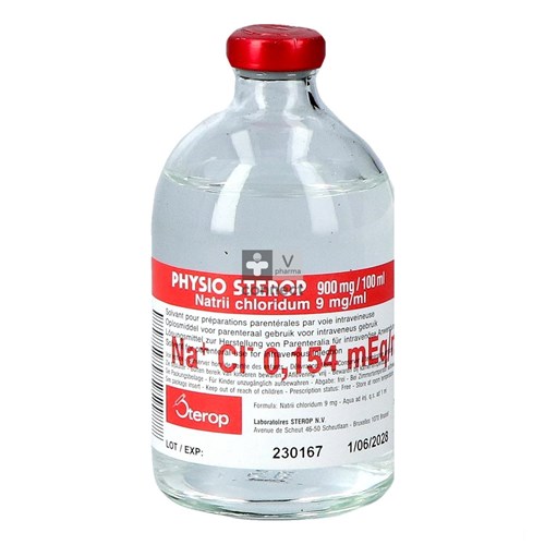 Physio Sterop Inj 1 X 100 ml