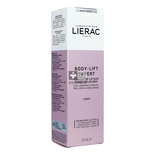 Lierac Body Lift Expert Concentré Liftant Zones Relâchées 100 ml