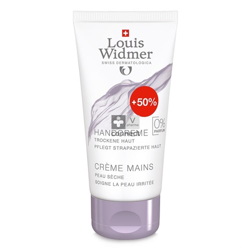 Widmer Crème Mains Sans Parfum 75 ml