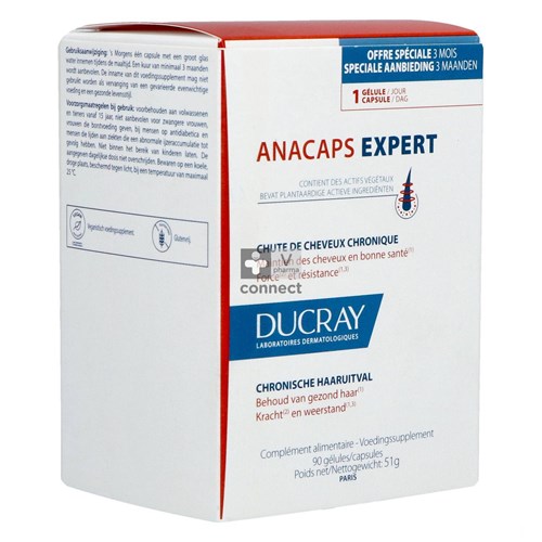 Ducray Anacaps Expert 90 Capsules
