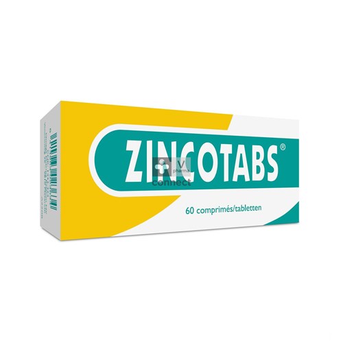 Zincotabs 160 mg 60 Comprimés