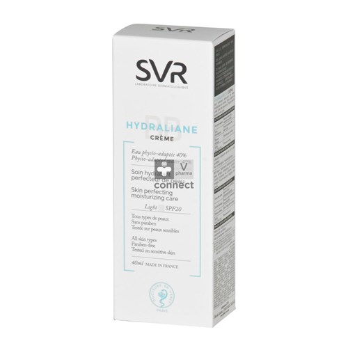 SVR Hydraliane BB Crème SPF20 Teinte Light 40 ml